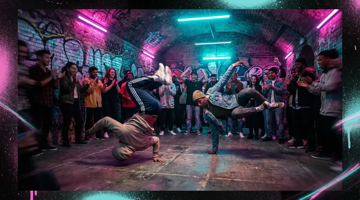 搞鸡 - 地下街舞对决现场