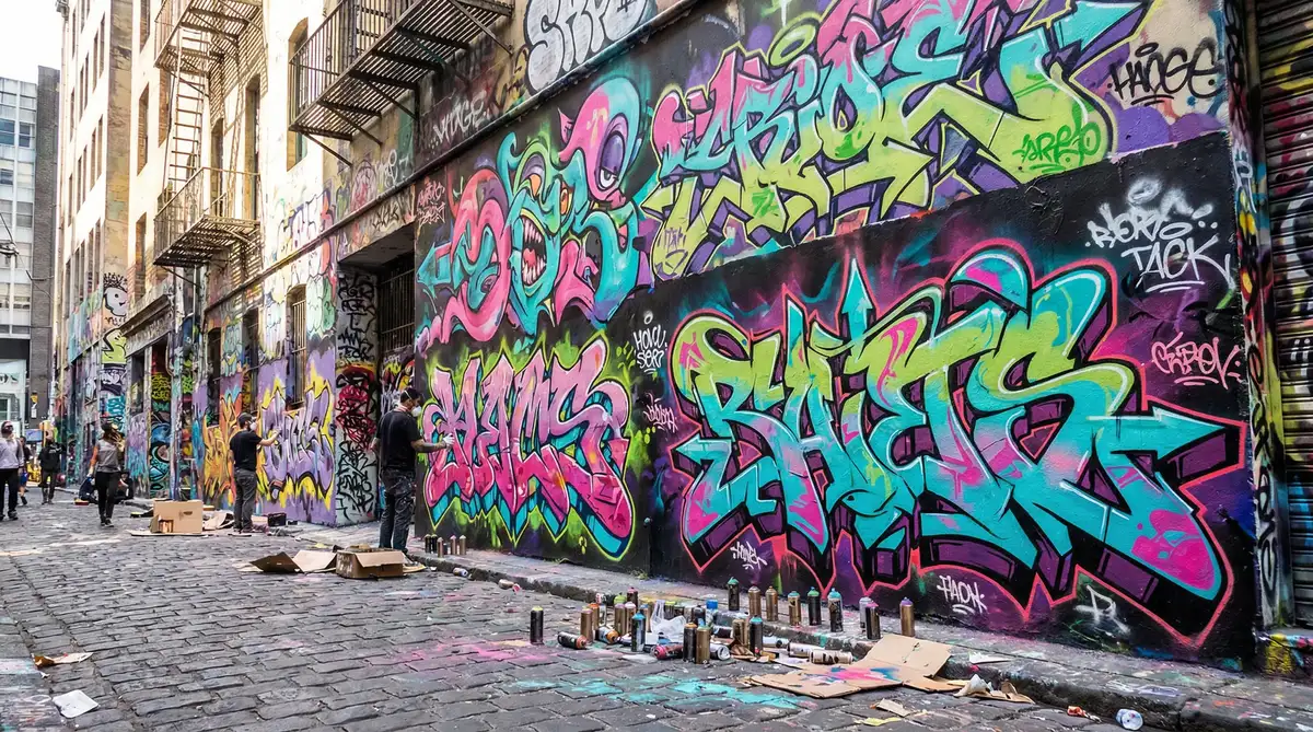 搞鸡 - 城市涂鸦艺术巷