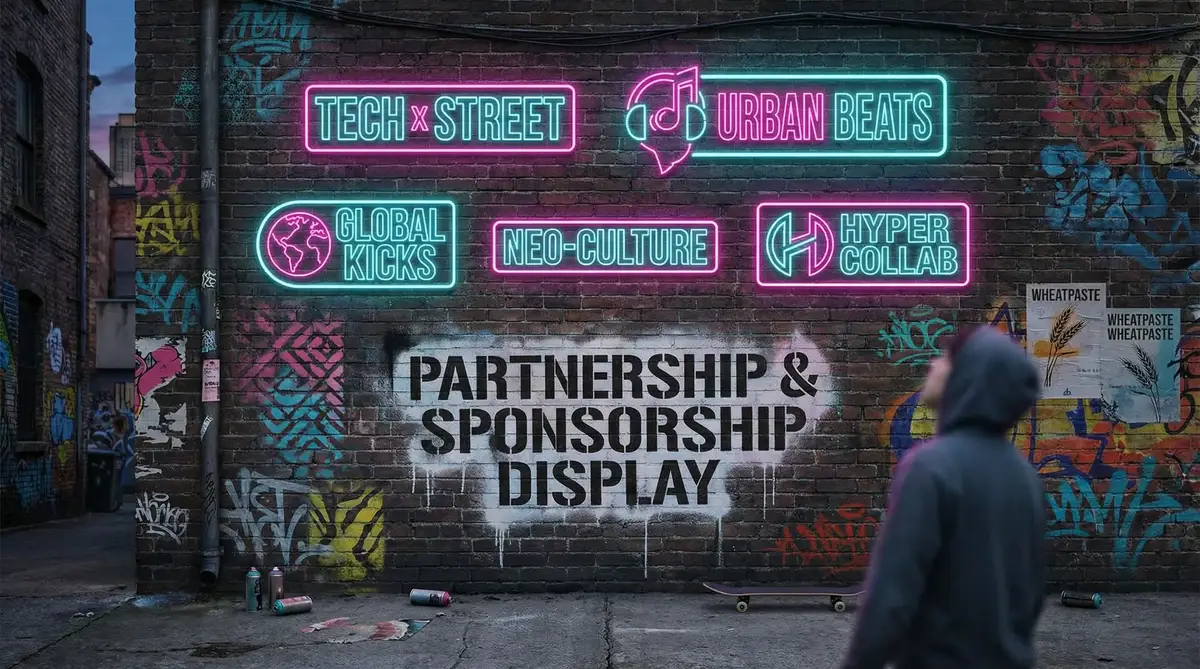 搞鸡 - 品牌涂鸦合作墙